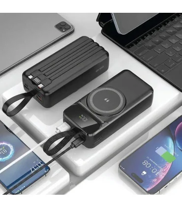 پاور بانک بی سیم فست شارژ 30 هزار اورجینال گرین لاین gl-pxb4