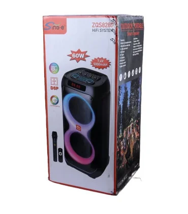 اسپیکر بلوتوثی چمدانی zqs 8280