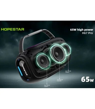 اسپیکر بلوتوثی اورجینال هوپ استار h67 pro