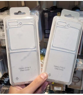 قاب زد فلیپ 4 شفاف سوپر کریستال clear case