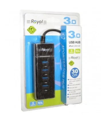 هاب usb3 رویال 303 royal اورجینال
