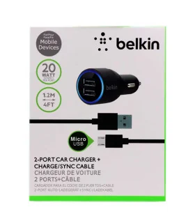 شارژ فندکی اتومبیل بلکین belkin