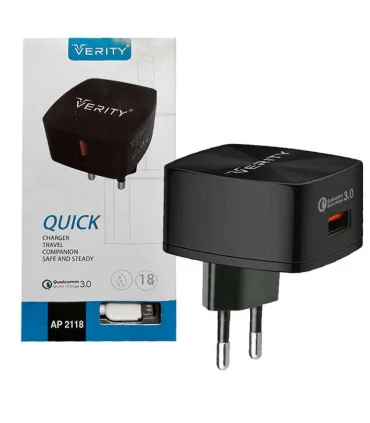 شارژر اندروید همراه با کابل برند وریتی verity