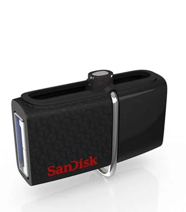 فلش مموری otg دار سن دیسک مدل Ultra Dual USB Drive 3.0 ظرفیت 32 گیگابایت