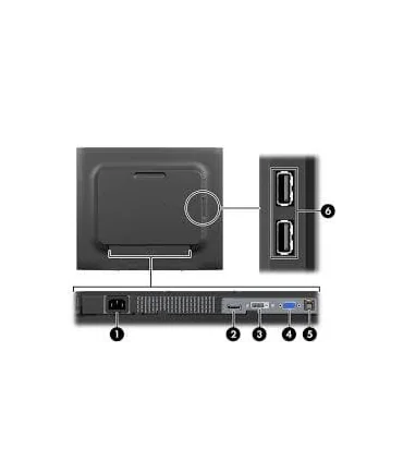 مانیتور led ips hp 190 i
