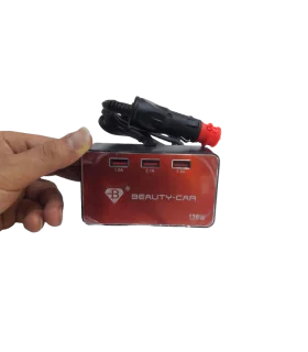 شارژر فندکی حرفه ای اتومبیل فست شارژ 120 وات