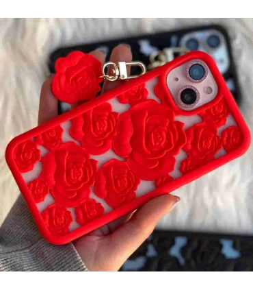 کاور اورجینال لاکچری گل برجسته ایفون 13 پرو iphone 13 pro