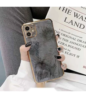 قاب اورجینال گرانیتی دور طلایی ایفون iphone 13