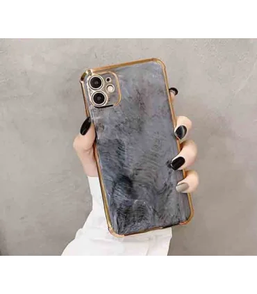 قاب اورجینال گرانیتی دور طلایی ایفون iphone 13