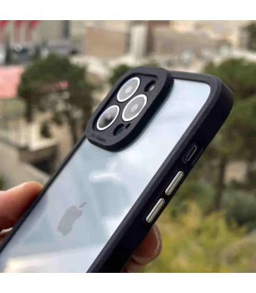 کاور اورجینال کیریستال black ایفون 13 apple iphone