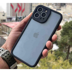 کاور اورجینال کیریستال black ایفون case apple iphone 13 pro