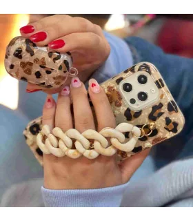 قاب اورجینال فانتزی بند اویز دار سنگی ایفون apple iphone 13