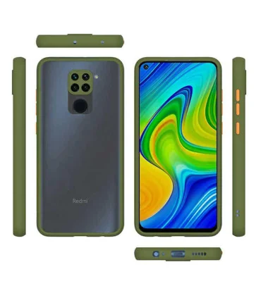 کاور پشت مات محافظ لنزدار شیامی redmi note 8 / note 8 pro