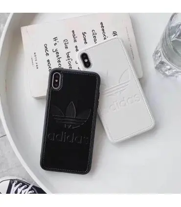 قاب چرم adidas ایفون xs max