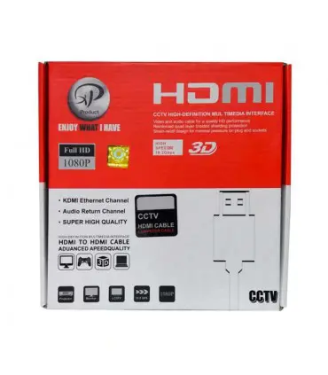 کابل حرفه ای کنفی یک و نیم متری hdmi xp