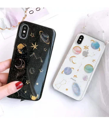 کاور اورجینال کیرستال براق Moon and Sun ایفون 11 پرومکس