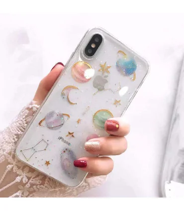 کاور اورجینال کیرستال براق Moon and Sun ایفون 11 پرومکس