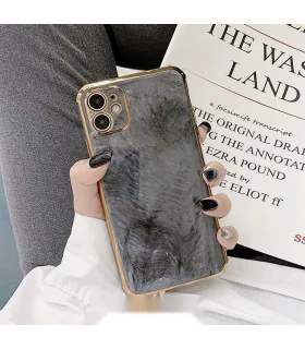 قاب گرانیتی دور طلایی ایفون 12 پرومکس