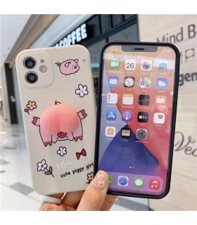 قاب خوک هلویی گوشی ایفون 12