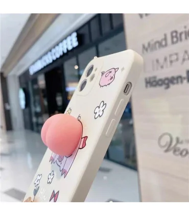 قاب خوک هلویی گوشی ایفون 12