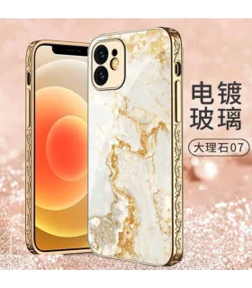 قاب حرفه ای GKK PLATING ایفون 12 پرومکس طرح مرمر