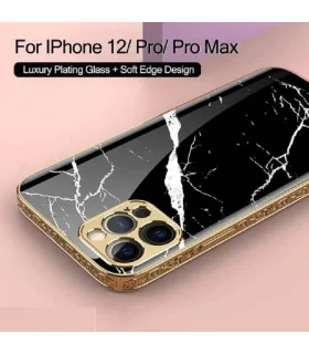 قاب حرفه ای GKK PLATING ایفون 12 پرومکس طرح گرانیت