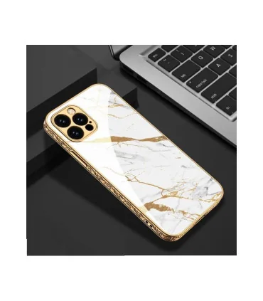 قاب GGK ایفون 12 پرومکس رگه طلایی