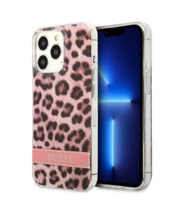 قاب guess ایفون 13 پرومکس اورجینال کریستالی CG MOBLIE