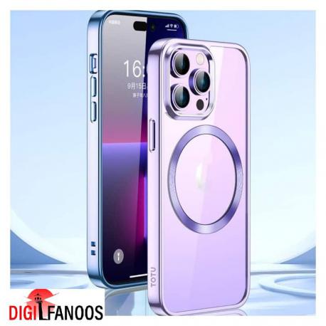 قاب کریستال مگ سیف دار توتو Case Totu AA-188 Crystal Series Iphone 14