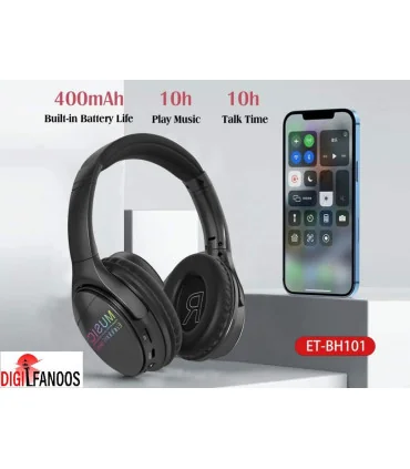 هدفون بلوتوثی حرفه ای الردام earldom -101 سوپر باس ار جی بی دار