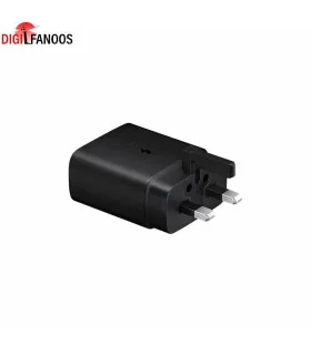 شارژر 45 واتی سامسونگ با کابل تایپ سی مدل EP-TA845XBEGCN