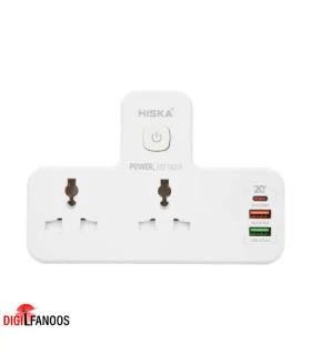 چند راهی برق دیواری هیسکا CH5514