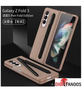 قاب چرم اورجینال GKK جا قلم دار زد فولد Z FOLD 3