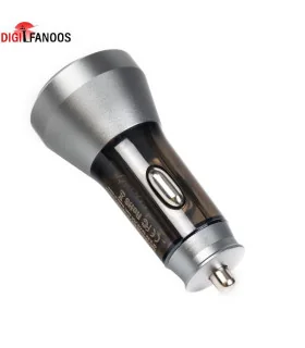 شارژر فندکی اصل هیسکا 43 وات سوپر فست شارژ hiska HCC-319