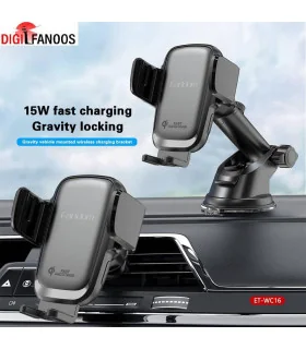 هولدر وایرلس هوشمند اورجینال فست شارژر ارلدام earldom WC16