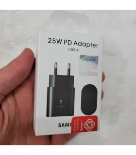 شارژر 25 وات سامسونگ با گارانتی EP-TA800NBEGEU