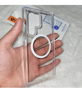 قاب اورجینال اسپیگن مگ سیف دار سامسونگ SPIGEN LIQUID CRYSTAL S23 ULTRA