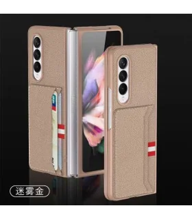 کاور چرم زد فولد 3 جا کارتی دار اورجینال GKK