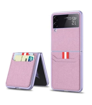 قاب چرم اورجینال gkk سامسونگ z filip 4