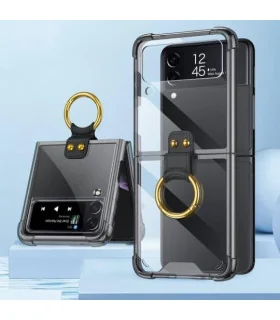 قاب کریستالی حلقه دار اورجینال gkk سامسونگ z flip 3
