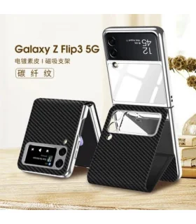 قاب کربنی اورجینال 360 درجه سامسونگ z flip 3