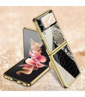 گارد اورجینال پلی کربناتی لایه ی رنگین کمانی gkk سامسونگ z flip 3