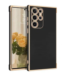 قاب مای کیس محافظ لنز دار شیشه ای سامسونگ s23 ultra