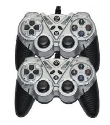 دسته بازی دوبل اکسل مدل X-204