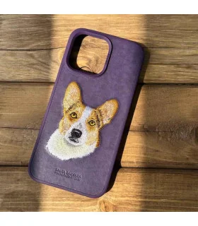 کاور پولو سانتا باربارا چرمی مدل wolf ایفون 13 پرو