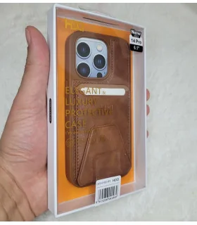 قاب اورجینال چرمی جاکارتی استند hdc ایفون 13