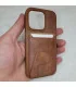 قاب اورجینال چرمی hdc جا کارتی استند ایفون 13 پرومکس