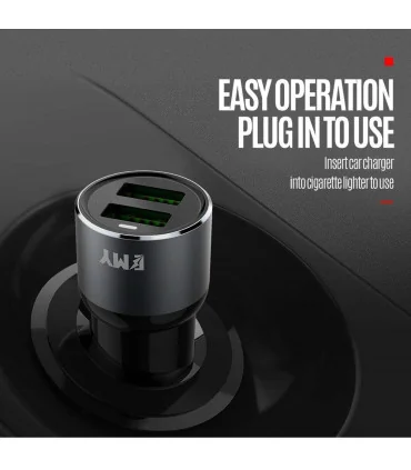 شارژر فندکی امی مدل MY-119 همراه با کابل MicroUsb