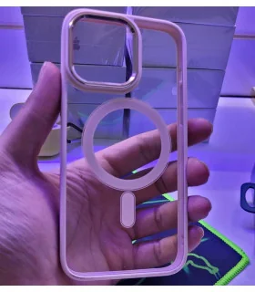 قاب کریستالی مگ سیف دار new case ایفون 15 پرومکس