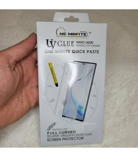 گلس اورجینال یو وی فول صفحه سامسونگ s23 ultra uv glue